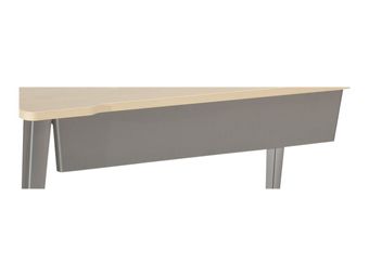 Voile de fond pour bureau EVIDENCE - largeur 120 cm - anthracite