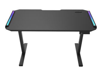 Cougar E-DEIMUS 120 - Bureau gaming assis/debout - réglage électrique - noir