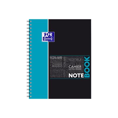 3020120056524-Oxford Etudiants - Cahier Notebook A4+ (24 x 29,7 cm) - 160 pages - grands carreaux (Seyes) - double spirale - disponible dans-Avant-4
