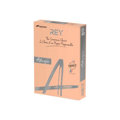 3141728711339-Rey Adagio - Papier couleur - A3 (297 x 420 mm) - 160 g/m² - Ramette de 250 feuilles - saum-Angle droit-0