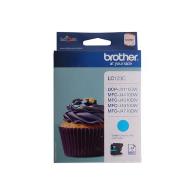 5014047563072-Brother LC123 - cyan - cartouche d'encre originale-Avant-3