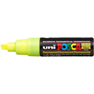4902778916933-Posca - Marqueur peinture pointe large - jaune fluo--0