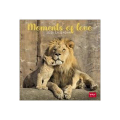 8051128759860-Legami - Calendrier mensuel 2024 - 18 x 18 cm - moments d'amour -Avant-0