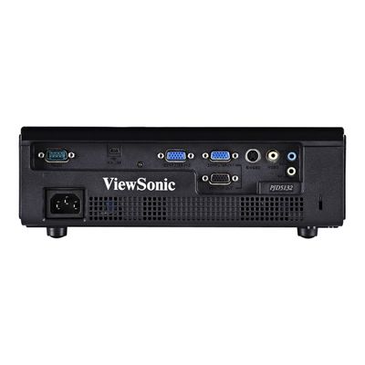 0766907663815-ViewSonic PJD5132 - projecteur DLP - portable - 3D-Arrière-4
