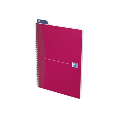 3020120029306-Oxford Office My Colours - Cahier polypro à spirale - A4 (21x29,7 cm) - 180 pages - petits carreaux (5x5 mm) - disponibl-Angle droit-6