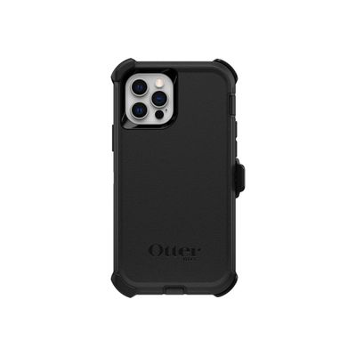 0840104215685-OtterBox Defender Series - coque de protection pour iPhone 12, 12Pro - noir-Avant-2