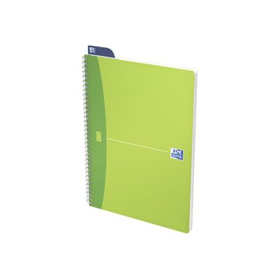 3020120029306-Oxford Office My Colours - Cahier polypro à spirale - A4 (21x29,7 cm) - 180 pages - petits carreaux (5x5 mm) - disponibl-Angle droit-3