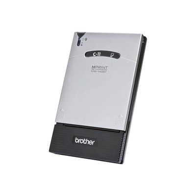 4977766674898-Brother m-PRINT MW-145BT - imprimante A7 portable - Noir et blanc - thermique direct-Angle droit-0