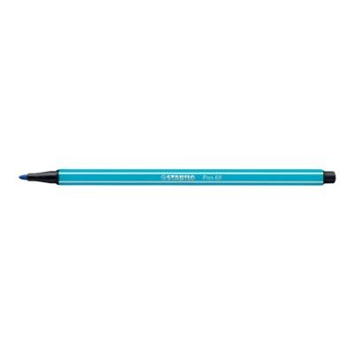 4006381483834-STABILO Pen 68 - 12 Feutres pointe moyenne - couleurs assorties-Angle gauche-3