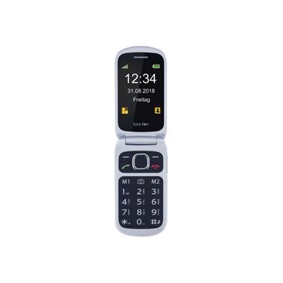 9120042772602-Bea-fon Silver Line SL640 - téléphone mobile - noir argent-Avant-1
