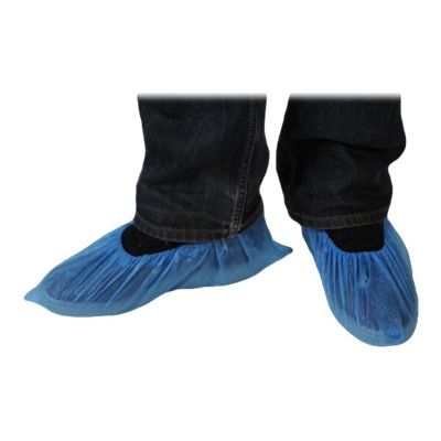 3221170003647-Promosac Médiprotec - 100 couvre-chaussures - Usage unique - En polyéthylène chloré (PEC-Multi-angle-0