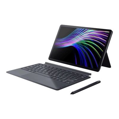 0195890695457-Lenovo Tab P11 Plus ZA94 - tablette 11" - 128 Go - noir-Angle droit-1
