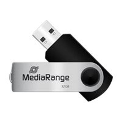 4260057127778-MediaRange USB Flash-Drive - clé USB 32 Go - USB 2.0-Avant-1