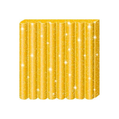 4007817096277-Pâte Fimo Effect - Or Pailleté - 57G-Angle droit-0