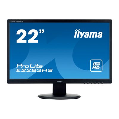 4948570113248-iiyama ProLite E2283HS - écran LED - Full HD (1080p) - 21.5"-Avant-0
