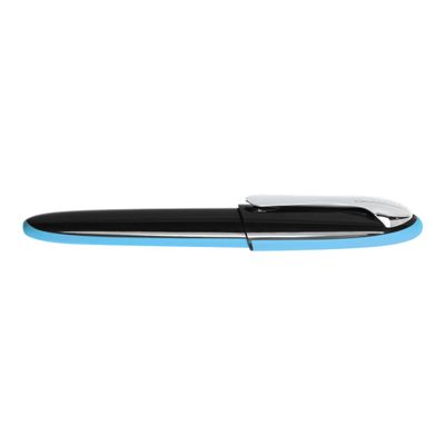 4014421200570-Online Air Soft - Stylo plume bleu-Angle droit-0