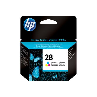 0400001668009-HP 28 - 3 couleurs - cartouche d'encre originale (C8728AE)-Avant-1