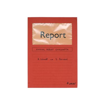 3130632502553-Exacompta Forever - 16 Paquets de 25 Chemises à fenêtre - 120 gr - rouge-Avant-1