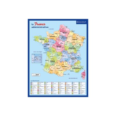 3592930011067-Bouchut - Fiche mémo France - 20,5 x 26,5 cm - double face-Avant-0
