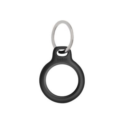 0745883835546-Belkin - 2 supports pour Airtag avec porte clé - noir-Avant-1