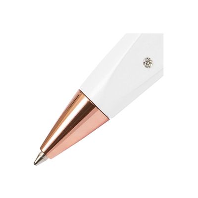 4014421383242-ONLINE Crystal Style - Stylo à bille - encre noire - corps blanc-Gros plan-2