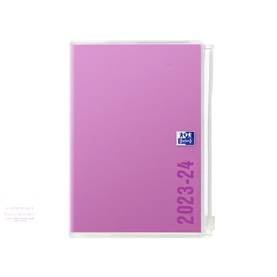 3147281936301-Agenda Oxford Création Zip - 1 semaine sur 2 pages - 10 x 15 cm - différentes couleurs disponibles - --4