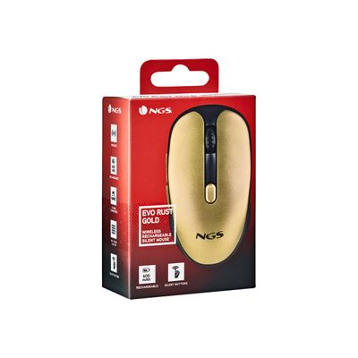 8435430621655-NGS Evo - souris sans fil - silencieuse - or-Angle gauche-6