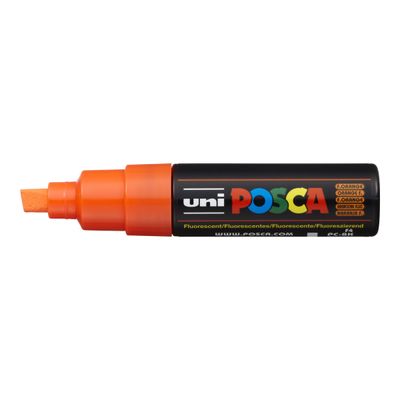 4902778916957-Posca - Marqueur peinture pointe large - orange fluo-Avant-0