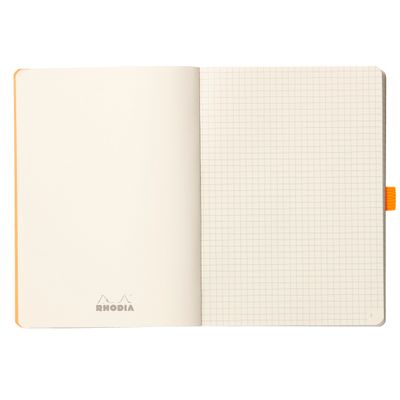 3037921177648-Rhodia Goalbook - Carnet souple A5 - 224 pages numérotées - petits carreaux - taupe--8