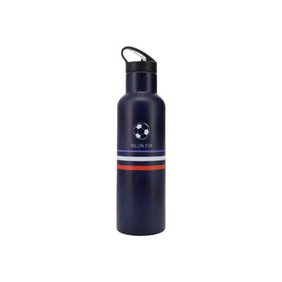 3700572765075-Kiub Pour lui - Gourde bouteille thermique avec bouchon sport - 590 ml - ballon d'or-Avant-0