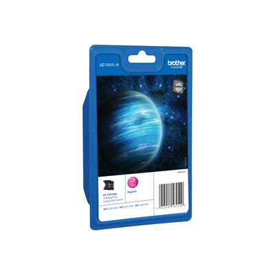 4977766694063-Brother LC1280XL - magenta - cartouche d'encre originale-Angle gauche-1