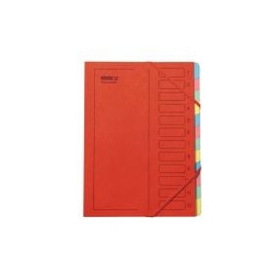 3068592312090-Extendos - Trieur 12 positions - rouge--0