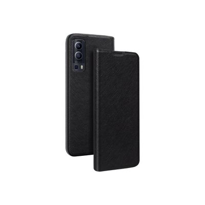 3571211481096-Bigben - Etui folio pour Vivo Y76 - noir-Avant-0