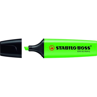 4006381333641-STABILO BOSS ORIGINAL - Surligneur - vert--0