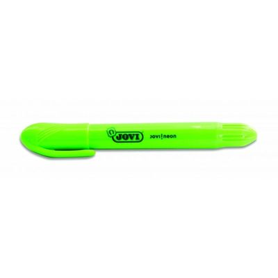 8412027928748-JOVI!NEON Textmarker - Surligneur - pour papier fax - vert fluo - encre gel - rétractable (pack de 12)--0