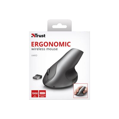 8713439221268-Trust Varo - souris sans fil ergonomique - noire-Avant-5