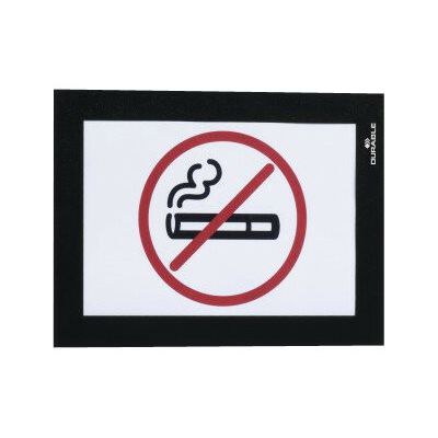 4005546405926-Durable Duraframe - Cadre d'affichage adhésif - A6 - noir-Avant-2