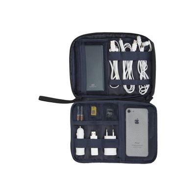 4260403573747-RIVACASE Biscayne - Organisateur de voyage (pour câbles) - noir-Avant-2