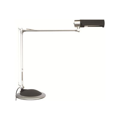 4002390029919-MaulOffice - Lampe de bureau basse consommation - argent-Angle gauche-0