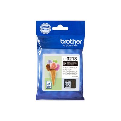 4977766762250-Brother LC3213 - Noir - cartouche d'encre originale-Avant-0