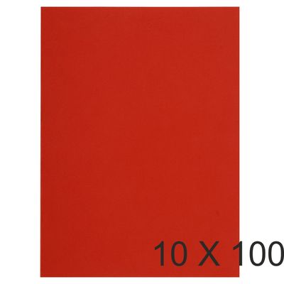 3288581502121-Exacompta Flash - 10 Paquets de 100 Sous-chemises recyclées - 80 gr - rouge--0