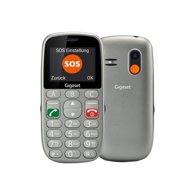4250366858838-Gigaset GL390 - argent titane - 32 Mo - GSM - téléphone mobile-Multi-angle-4