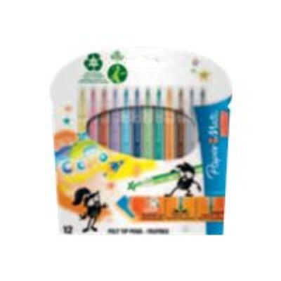 3026980276454-Paper Mate CREALO - 12 marqueurs-Avant-0