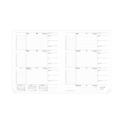 3371010129263-Agenda Impala Le Principal - 1 semaine sur 2 pages - 18 x 24 cm - disponible dans différentes couleurs--1