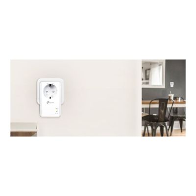 6935364010812-TP-Link TL-PA7017P - Kit CPL AV1000 Gigabit avec port Ethernet gigabit RJ45-Avant-3