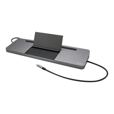 8595611703874-i-Tec - Station d'accueil - USB-C / Thunderbolt 3 - VGA, HDMI, DP - GigE - avec chargeur universel i-T-Angle droit-1