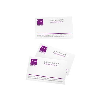 4004360934629-Sigel - Papier pour 150 cartes de visite 85 x 55 mm - 185 g/m²-Avant-0