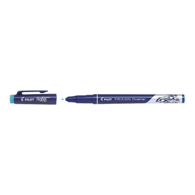 4902505560538-Pilot FriXion Fineliner - Feutre fin effaçable - turquoise-Angle gauche-0