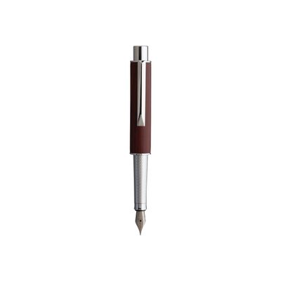 3108722404124-Oberthur Ottawa - Stylo plume - acajou-Avant-1