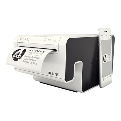 4002432104765-Leitz Icon Smart Labeling System - imprimante d'étiquettes - monochrome - transfert thermiq-Angle droit-0